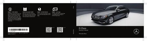 Инструкции mercedes