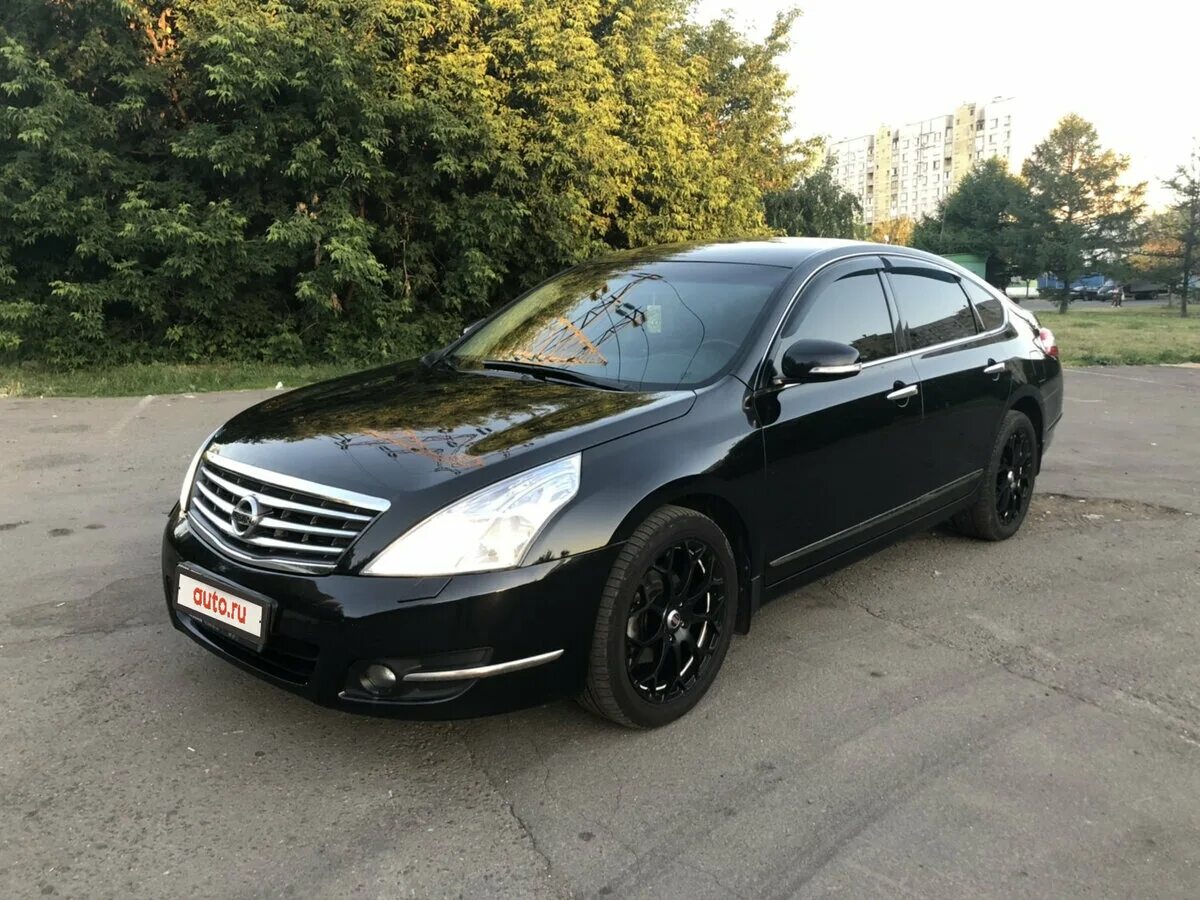 Ниссан теана черная фото Купить б/у Nissan Teana II 2.5 CVT (182 л.с.) бензин вариатор в Пскове: чёрный Н