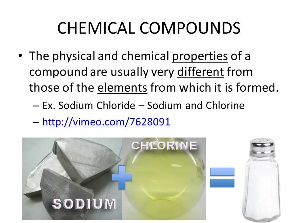 Physical and Chemical properties. Chemical Compound. Chemical properties of sodium. Chemical properties of Halogens. Химическое соединение перевод