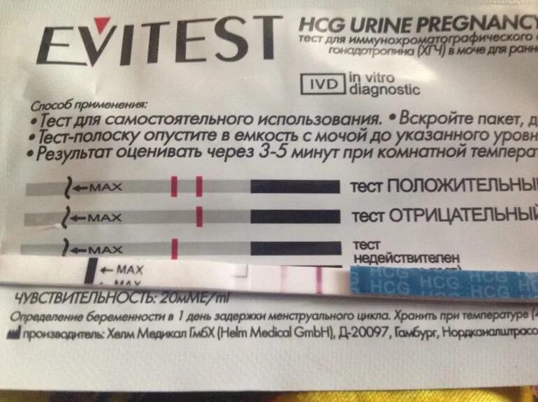 2 теста отрицательные