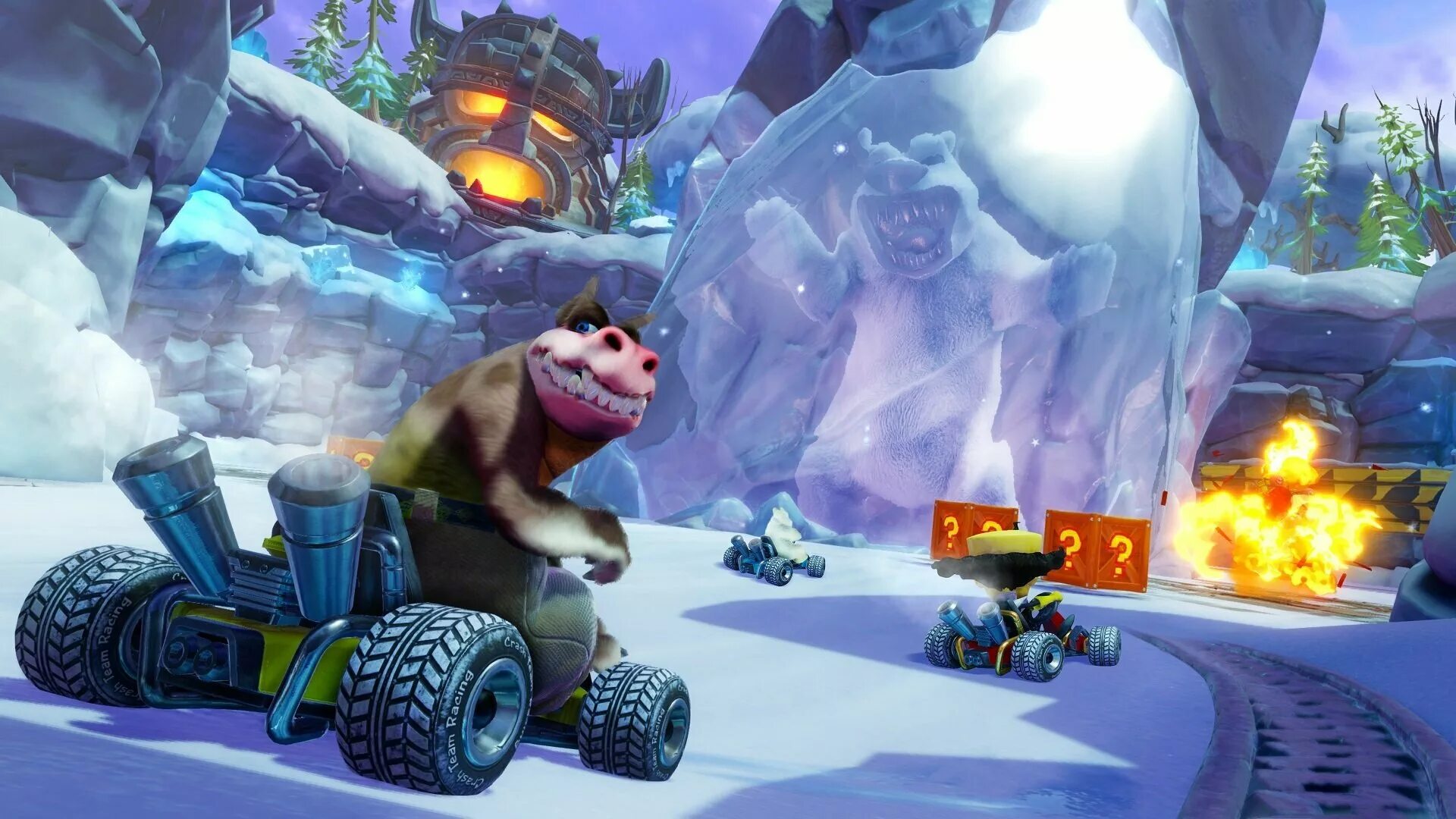 Игры краш 4. CTR Nitro fueled ps4. Crash Team Racing Nitro-fueled. Крэш тим рейсинг ps4. Crash Team Racing Nitro-fueled ПС 4.