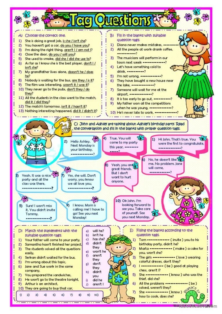 Tag questions exercises. Tag questions упражнения. разделительные вопросы worksheets. tag вопросы worksheets. tag questions worksheets.