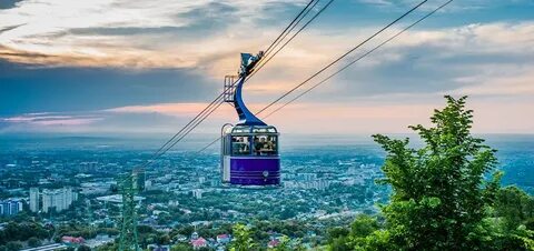 Канатная дорога кок тобе