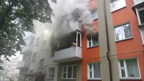 Газ при пожаре