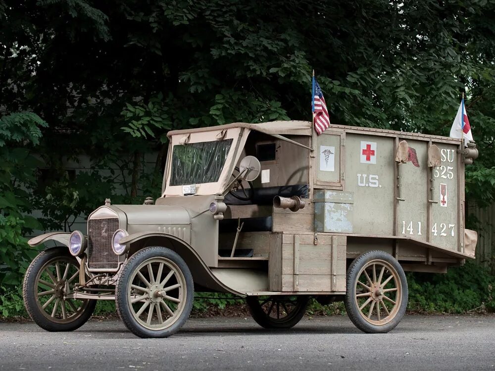 Автомобили первой мировой. Ford t 1917. Ford model t 1917. Ford t Ambulance 1917. Ford model t Ambulance 1917.