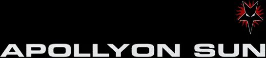 Apollyon Sun Band. Apollyon logo.