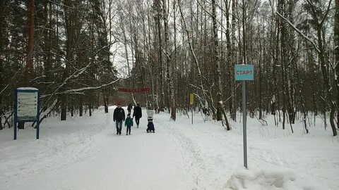 Лыжная трасса измайлово