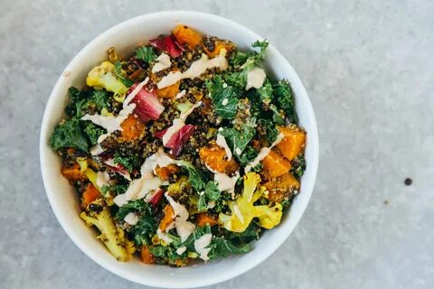 Киноа с кальмарами