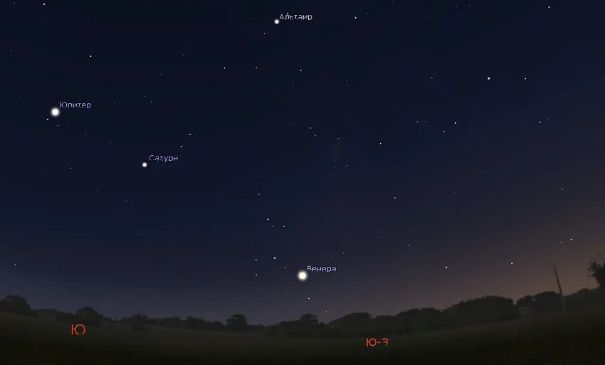 яркая звезда арктур. самая яркая звезда на западе. венера и юпитер на небе. какие планеты сейчас на западе. Stellarium скриншоты.