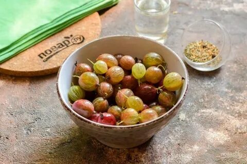 Маринованный крыжовник на зиму