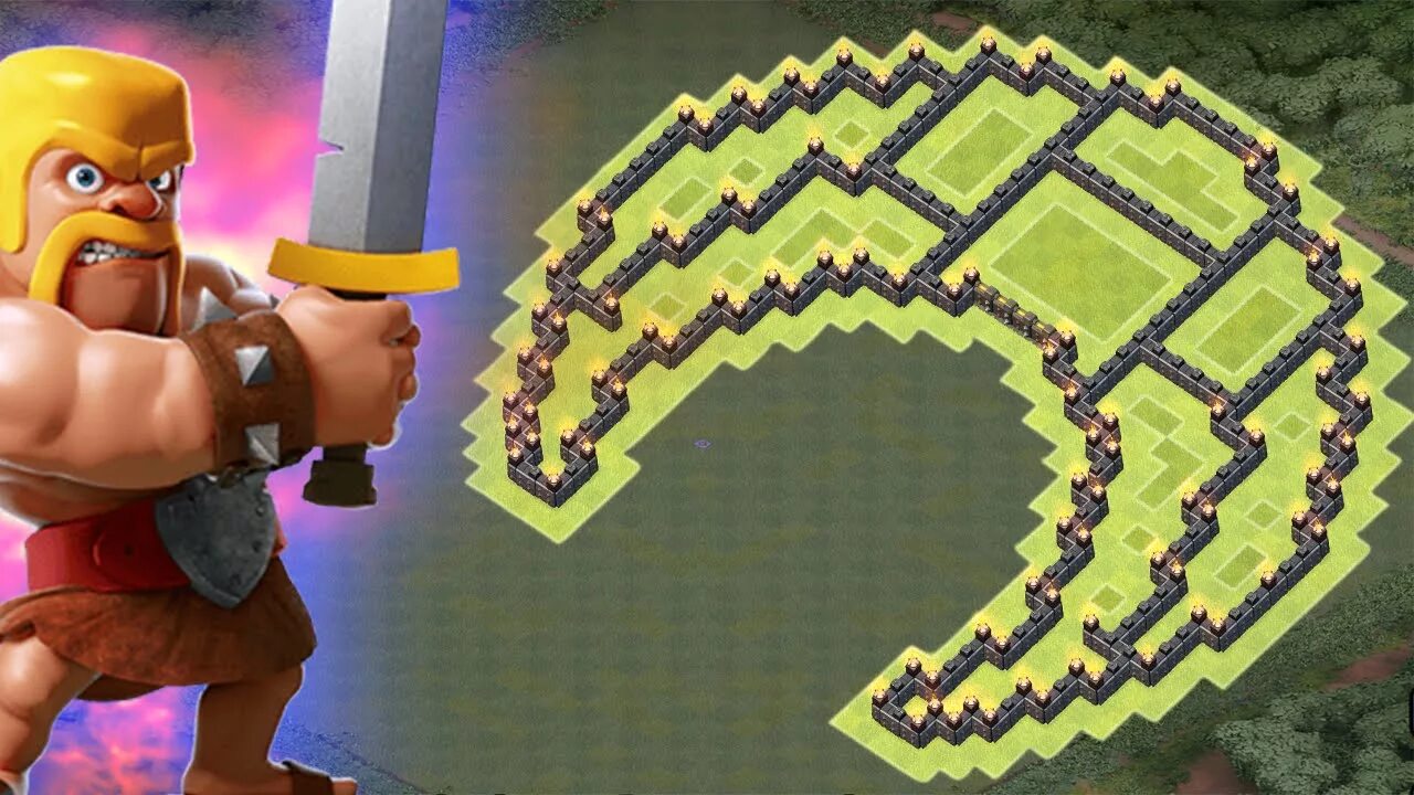 Clash of the g o a t. Clash of clans th9.