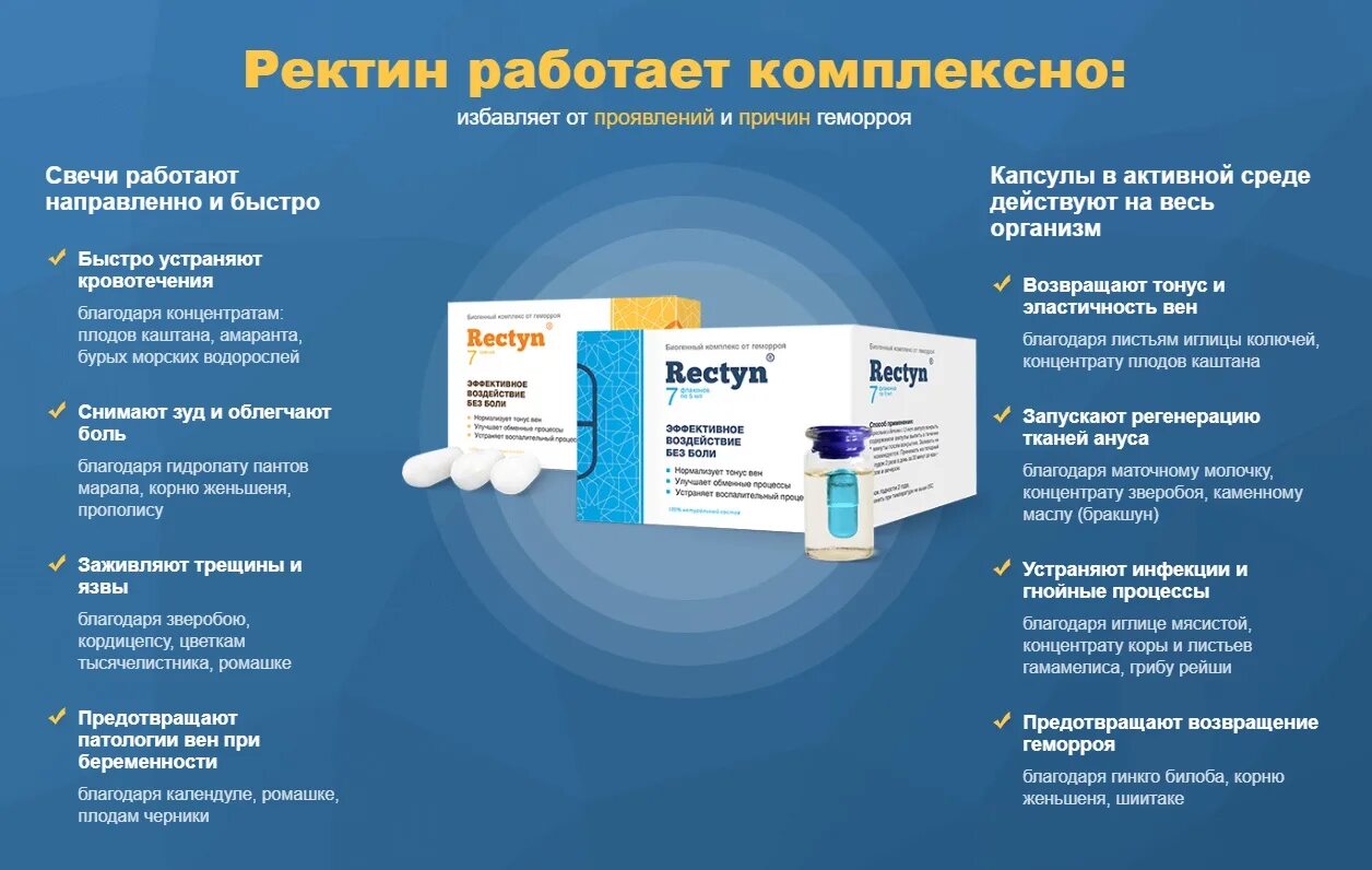 Свечи от зуда в заднем проходе