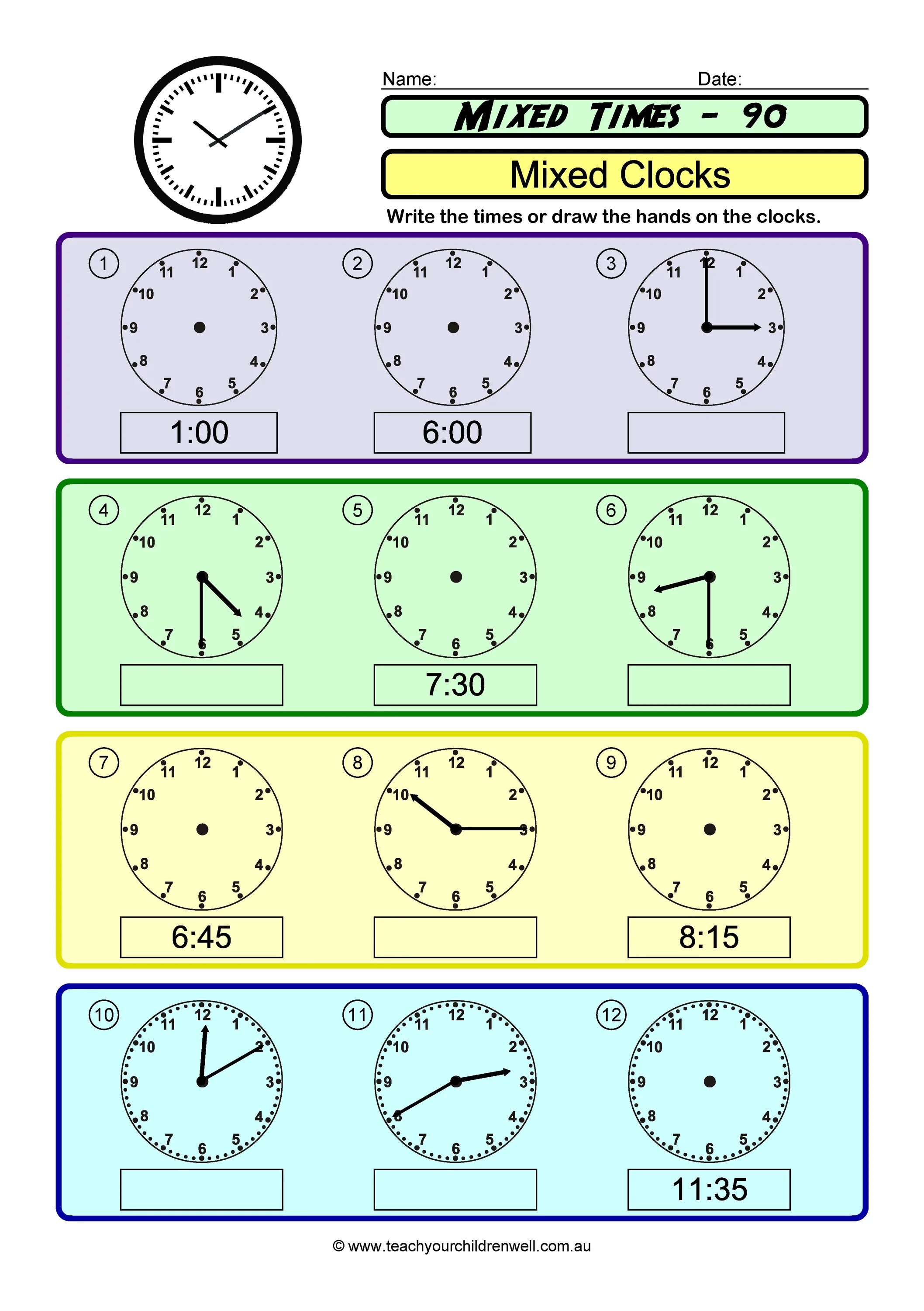 It s time to draw. Telling the time. time draw. time draw hands worksheets. 5.24 listen and draw the times on the clocks.