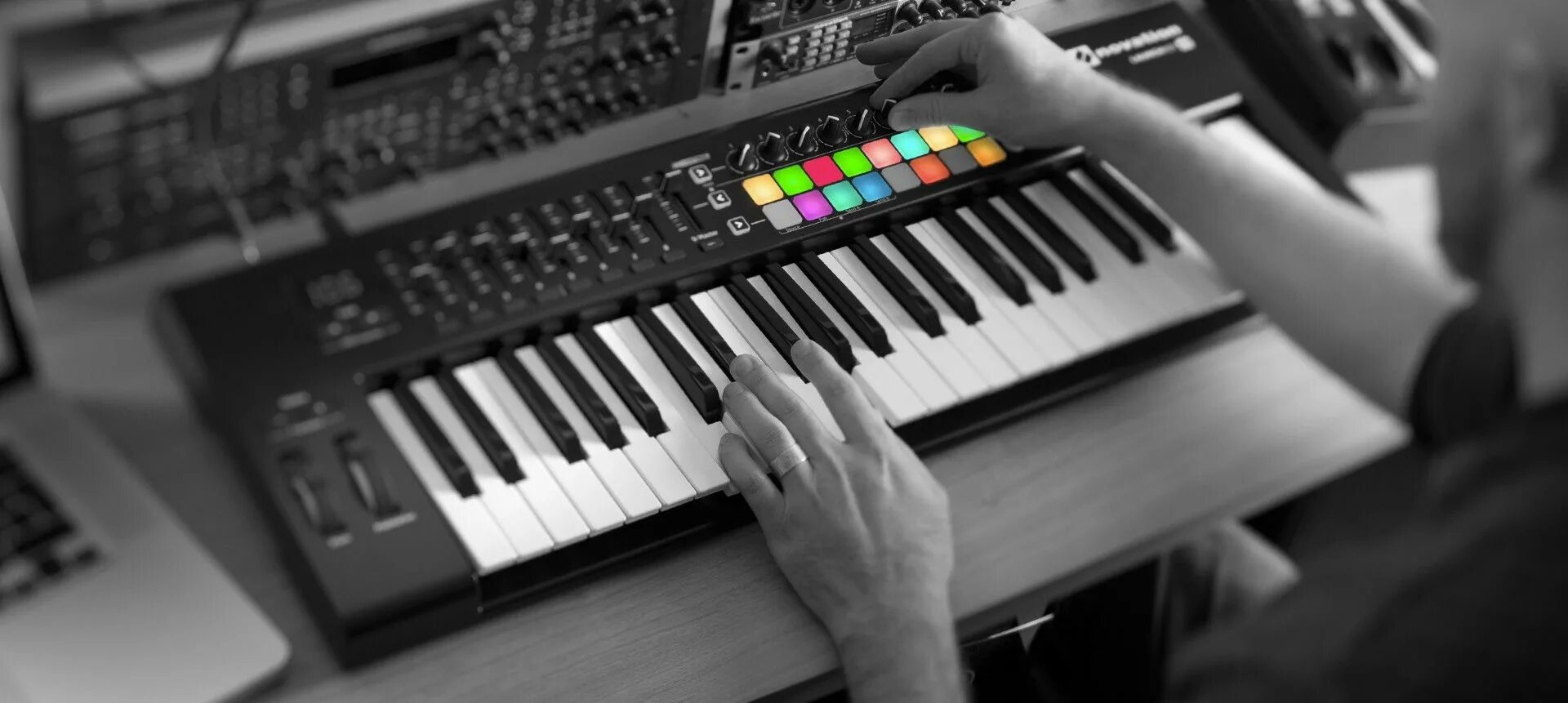 Миди клавиатура ableton