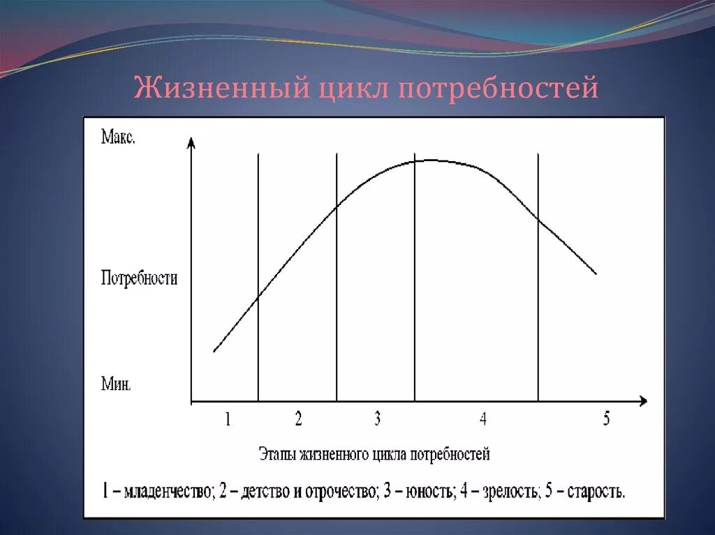 Жизненный цикл потребностей. Гипотеза жизненного цикла Франко Модильяни. Гипотеза жизненного цикла ф.Модильяни. Стадия жизненного цикла марки.