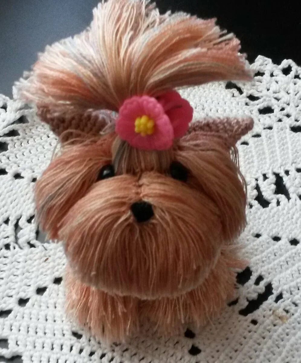 йорк из пряжи. амигуруми йоркширский терьер. амигуруми йоркширский терьер. йоркширский терьер крючком. йорк из пряжи.