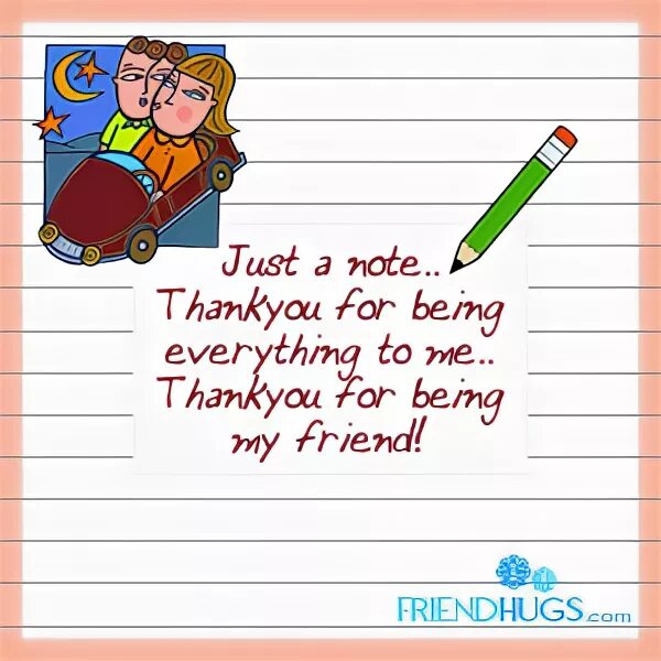 Note your friend. Just a note перевод.