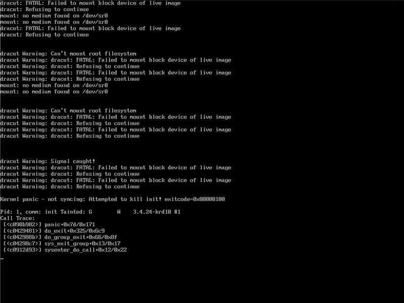 Fatal failed to start