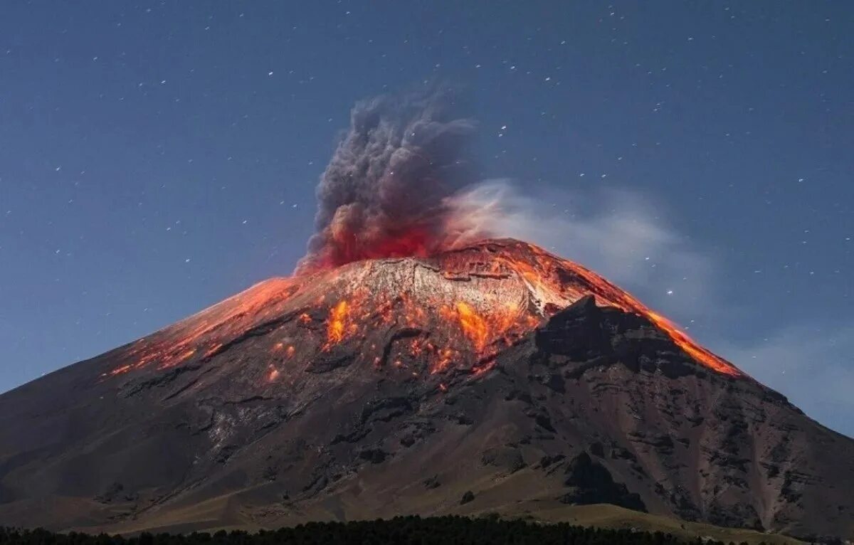 Самый высокий действующий вулкан