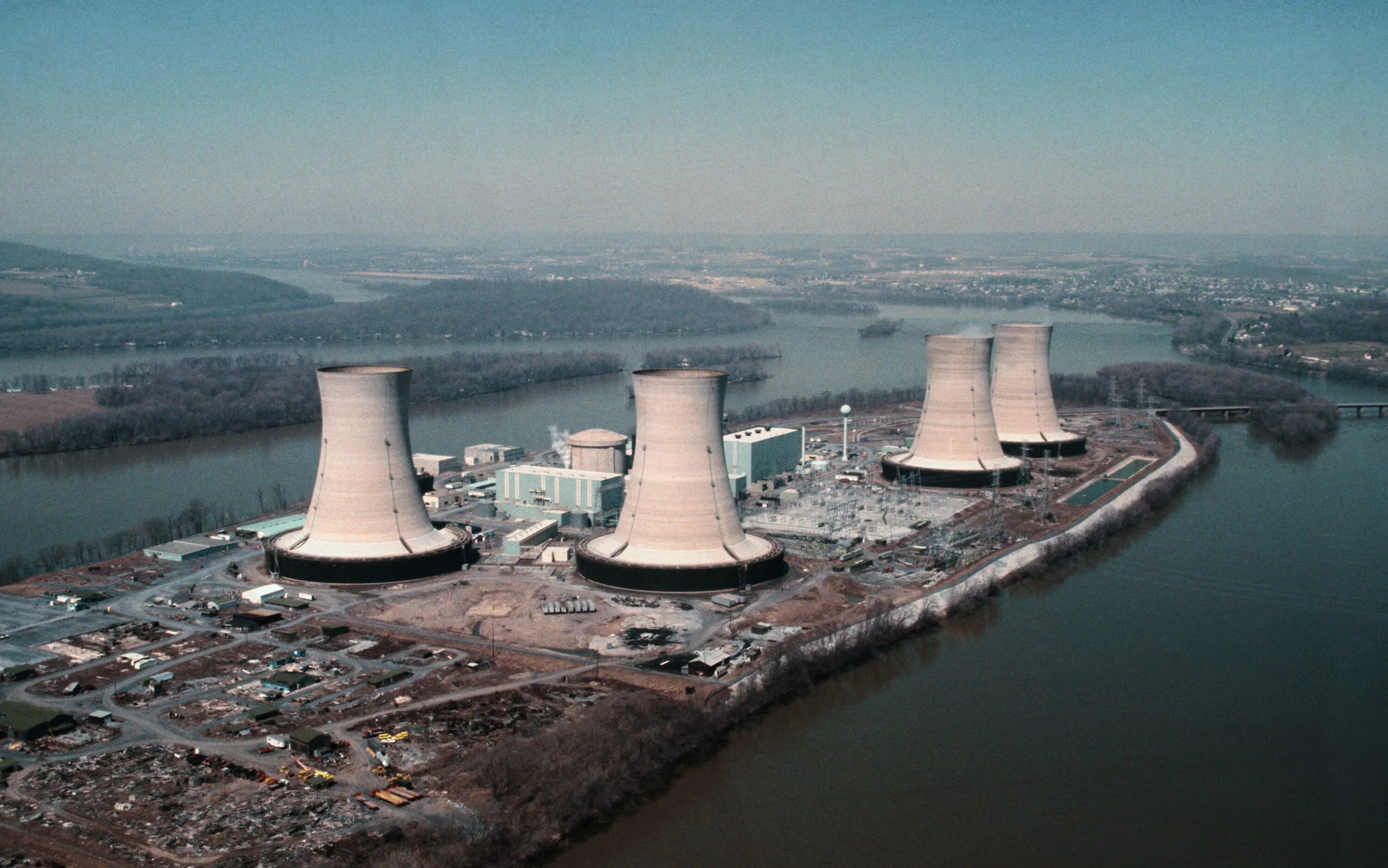 Аэс три майл айленд. Аэс three mile island. тримайл- айленд (сша), 1959. атомная станция три майл айленд. три майл айленд (three mile island), сша..