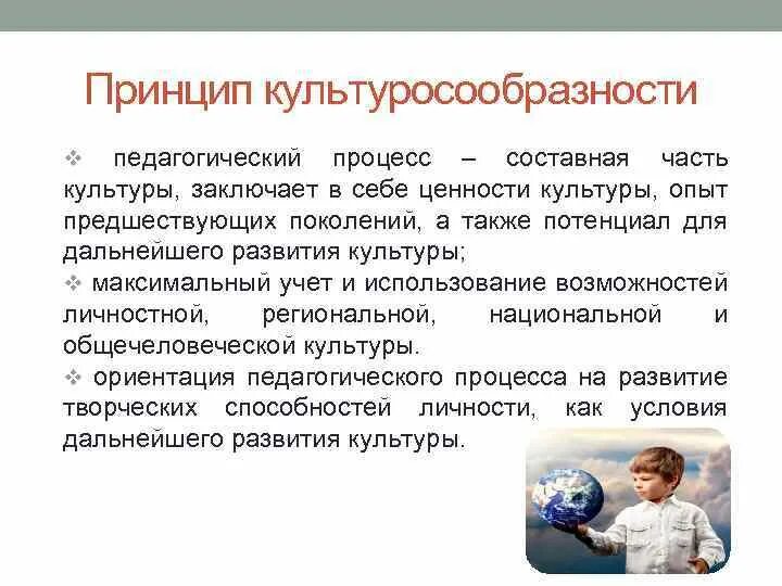 Принцип культуросообразности в педагогике. Принцип культуросообразности в пед процессе. Принцип культуросообразности воспитания в педагогике. Идея культуросообразности в педагогике.