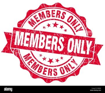 Members only
