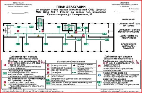 2 эвакуационный выход