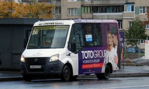77 автобус спб