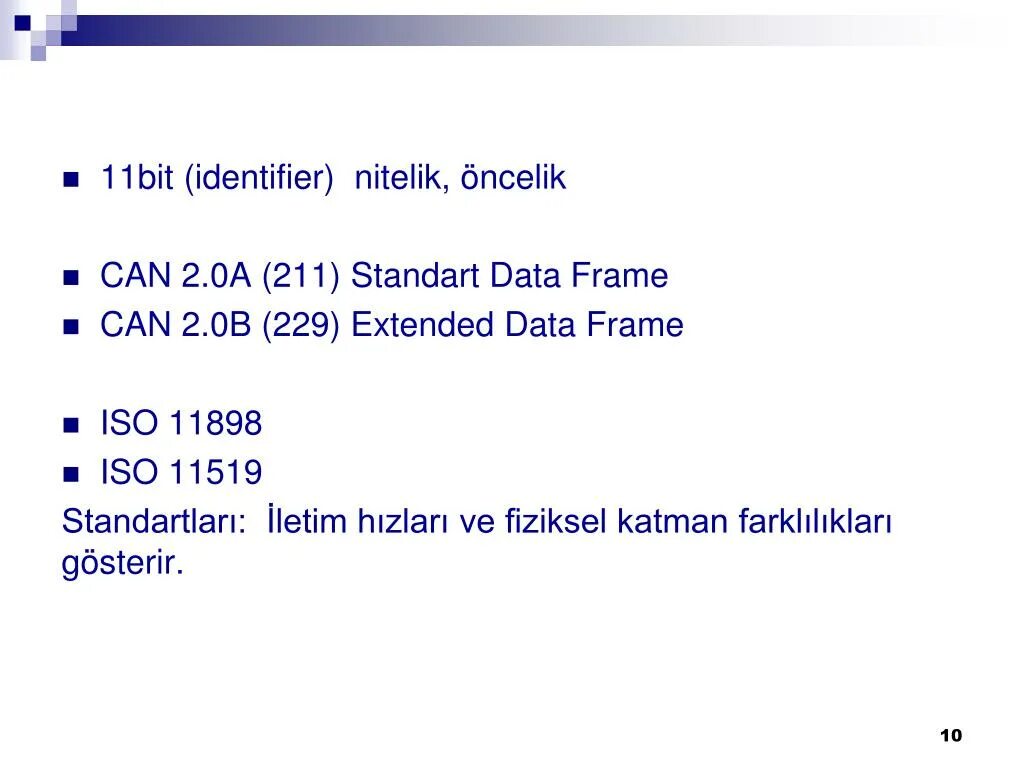 Can 11 bit. Iso-11898 (can bus).