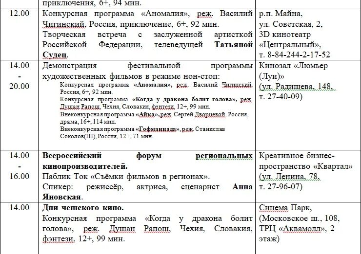 Режим дня. Уровни духовного мира человека. От всей души поздравляю. Программа телепередач 1. Поздравляю от души.