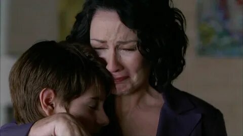 Brad and his mother. 