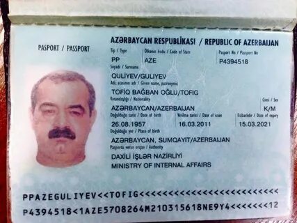 Как пишутся азербайджанские имена