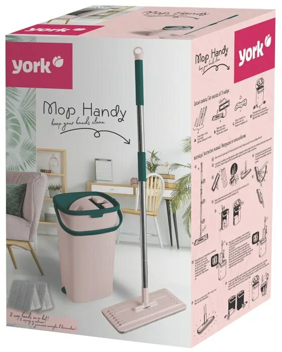 Набор york. Комплект для уборки york моп сет хэнди 081710. набор для уборки york хэнди с вертикальным отжимом. насадка сменная швабре 6623 xy. набор хэнди с вертикальным отжимом.