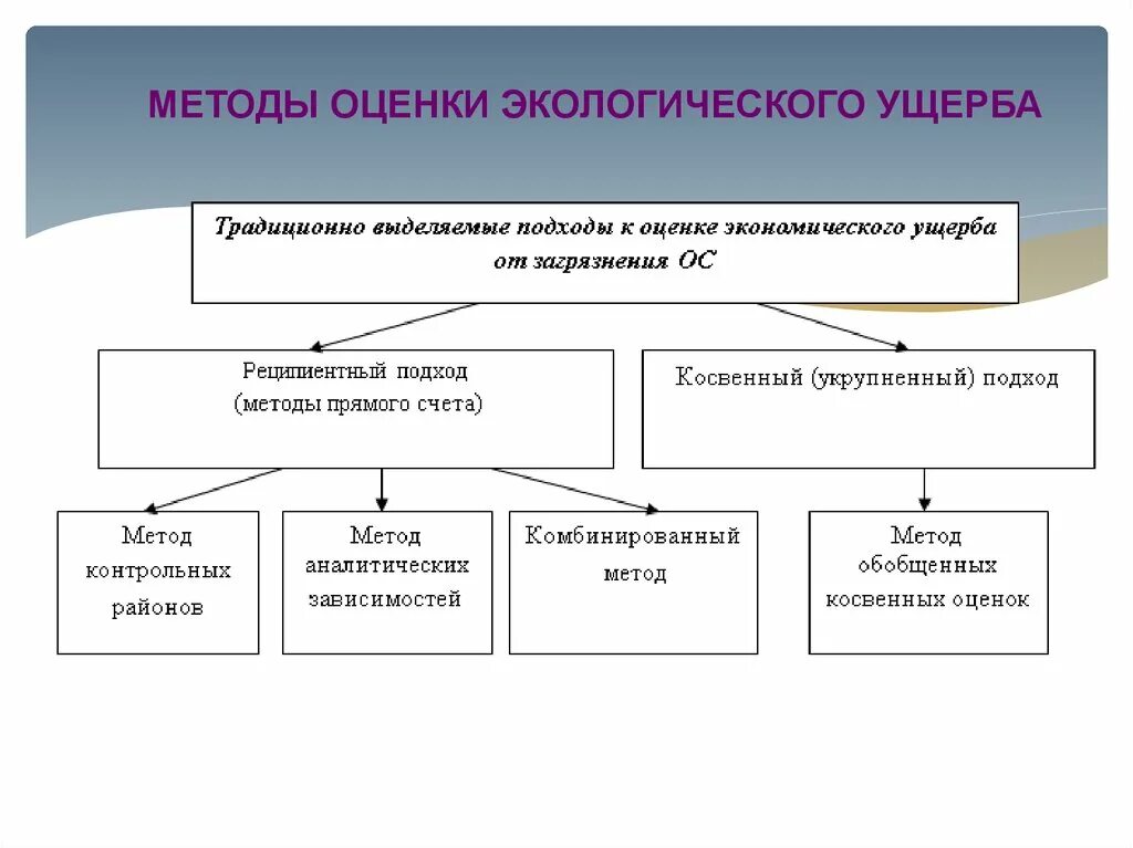 Способы оценки экологического ущерба. Методы оценки эколого-экономического ущерба. Методика определение ущерба. Методики экологического ущерба это.