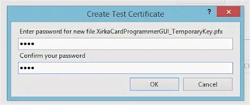 Установка signer certificate mismatch