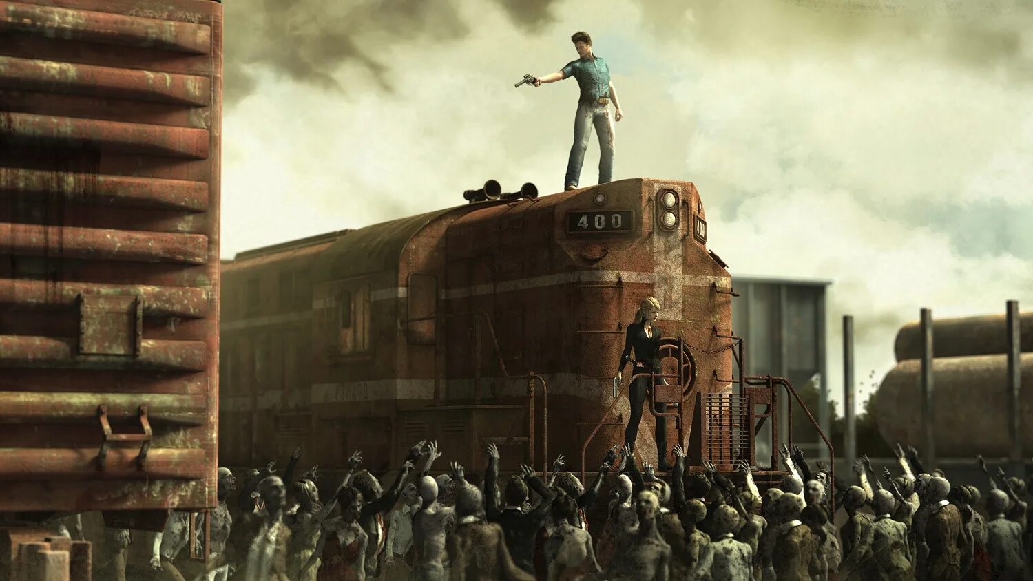 Cursed walking a modern zombie apocalypse