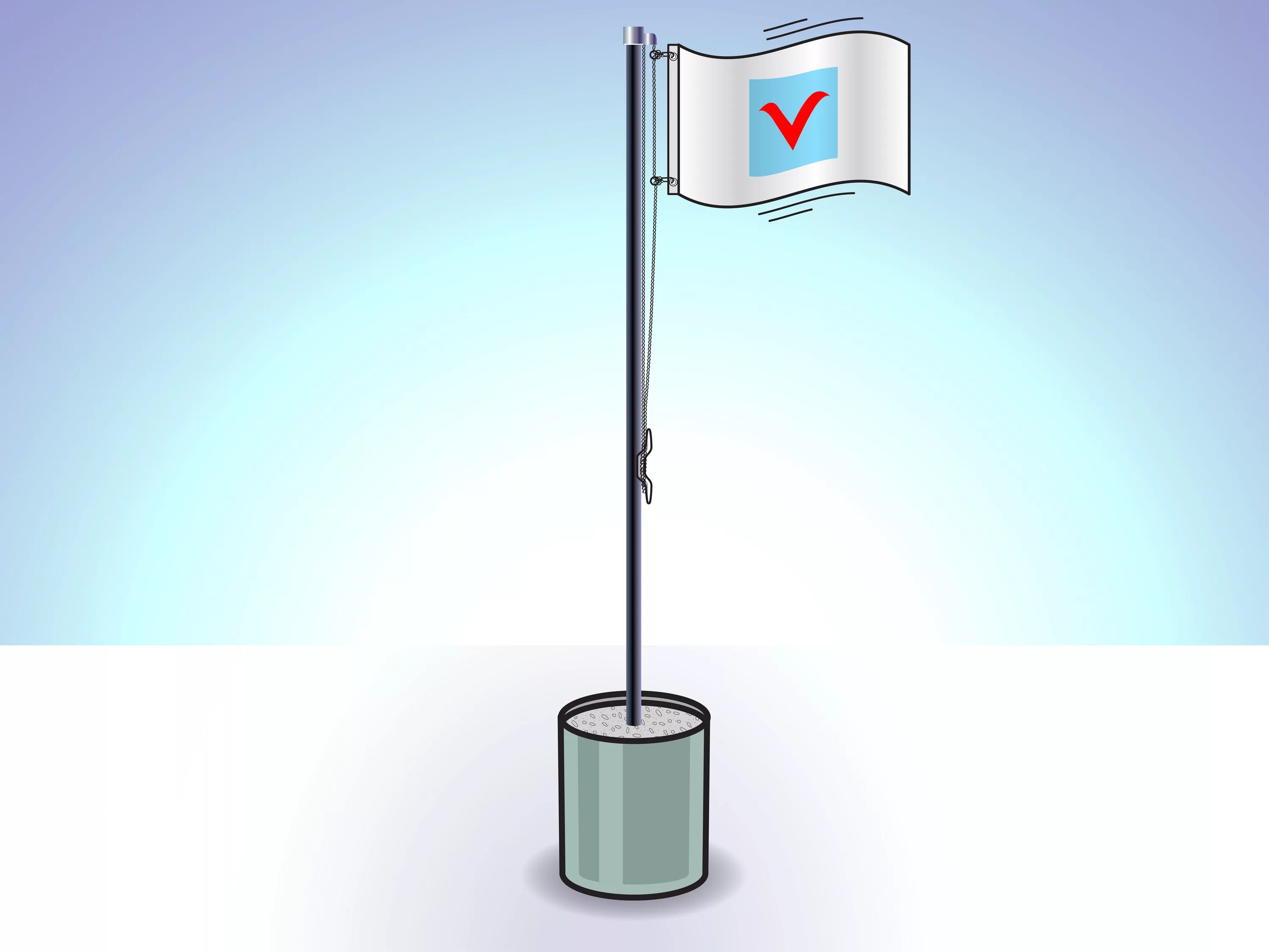 How to make flag