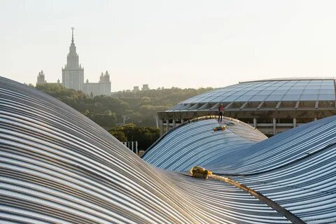 Волнистая крыша