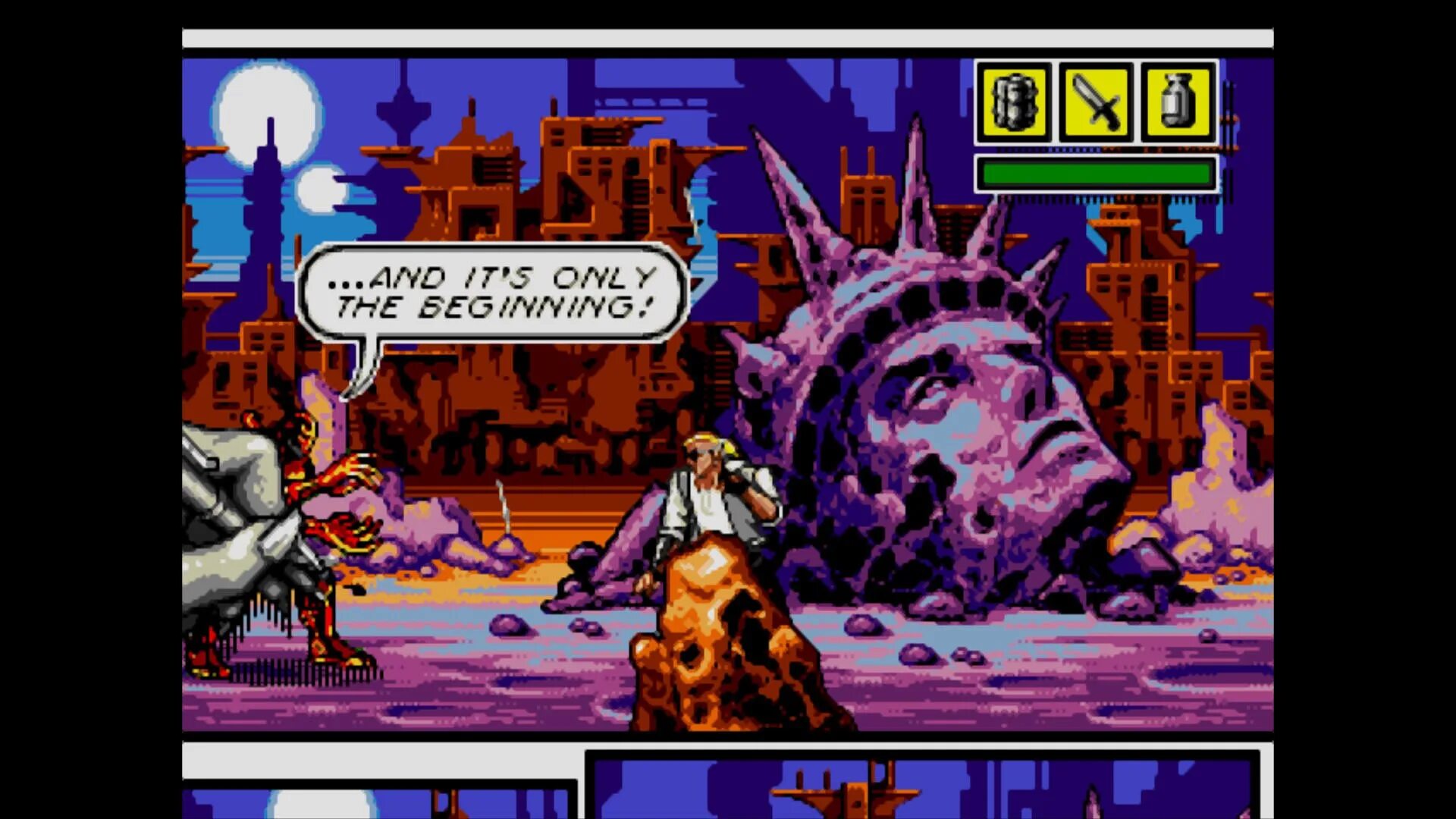 Какой жанр у игры comix zone. Comix zone. комикс зон сега. comix zone art. comix zone sega обложка.