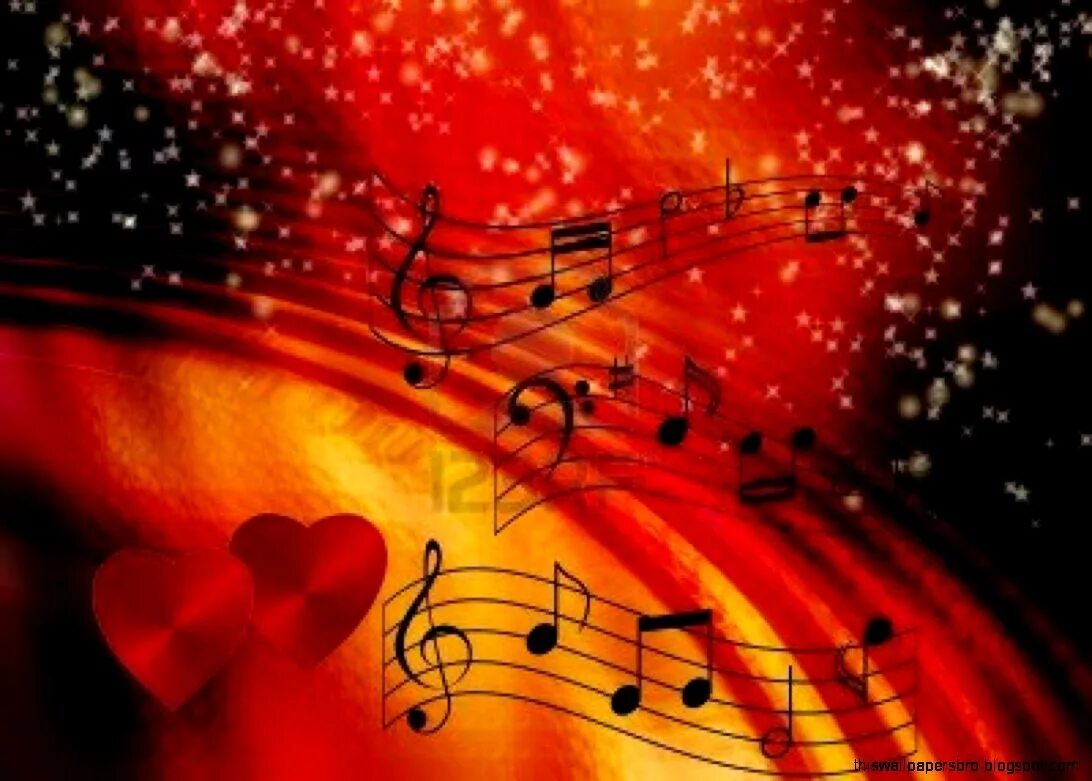 Включи сердечки музыку. Музыкальный фон. Музыкальный вечер. Музыкальное сердце. Музыкальные картинки.