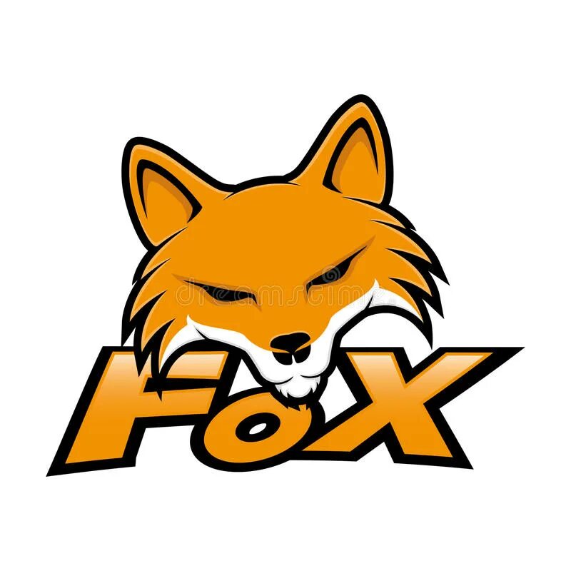 Лис 02. Знак fox. лиса ава для клана. знаки кланов с лисой. лис стендофф 2.