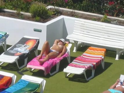 voyeur, spy, tenerife, spain, hotel, sunbath. 