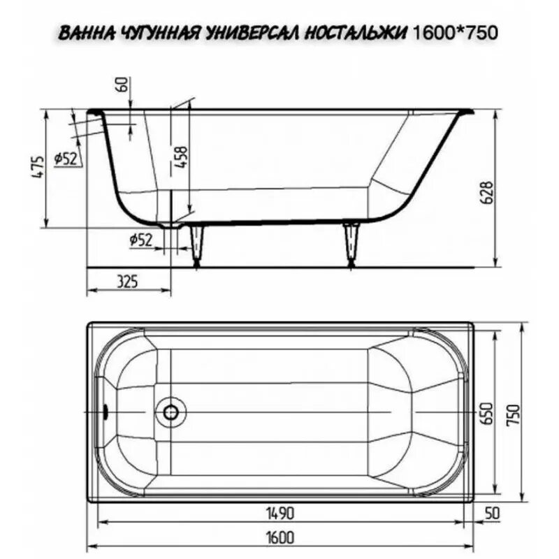 Как подобрать размер ванной