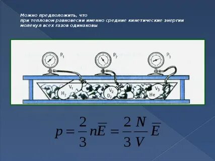 Состояние теплового равновесия находится