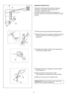 Китайская швейная машинка инструкция