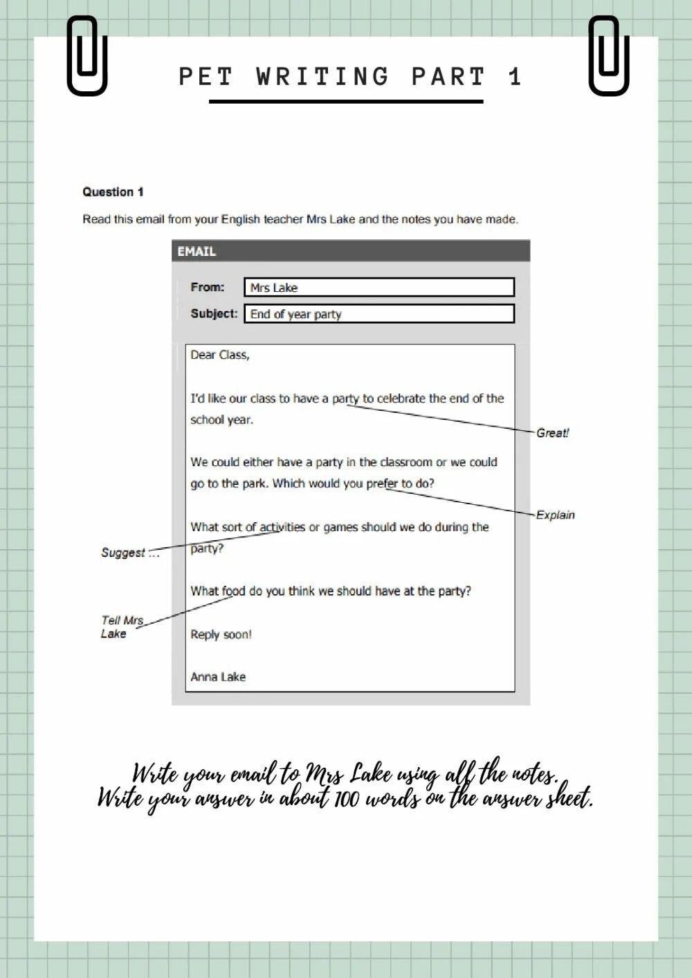 Pet задания writing. Письмо Pet. Написать email. Pet письмо образец. Pet writing 3