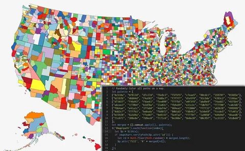 Map chart