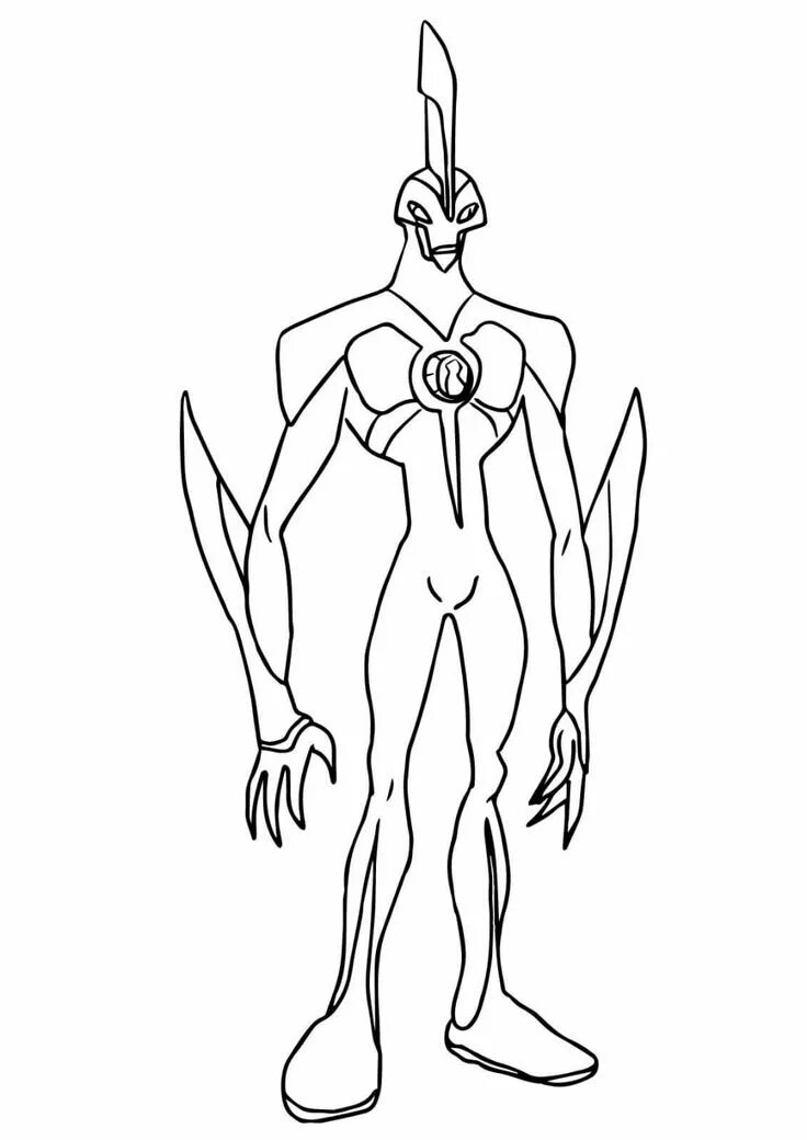 Coloring Page Coloring pages, Spiderman coloring, Ben 10