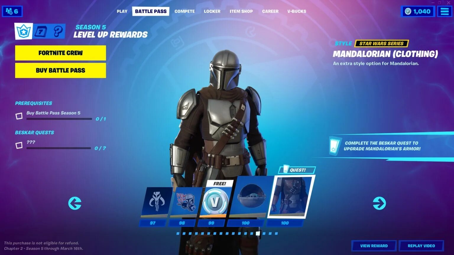 Battle pass 5