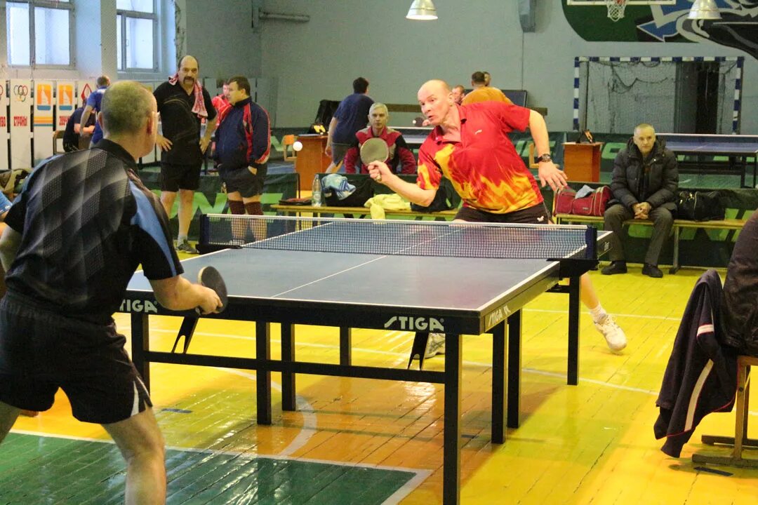 ветераны настольного тенниса